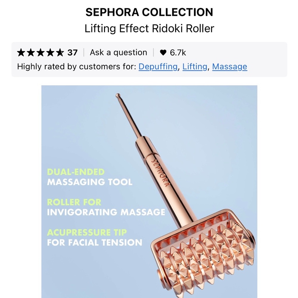 Sephora Metallic Ridoki Roller